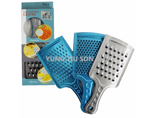 2972#STAINLESS STEEL 3PCS MULTI-PURPOS PLANER